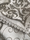 0.92m Emery Antique Lace Square Table Linen